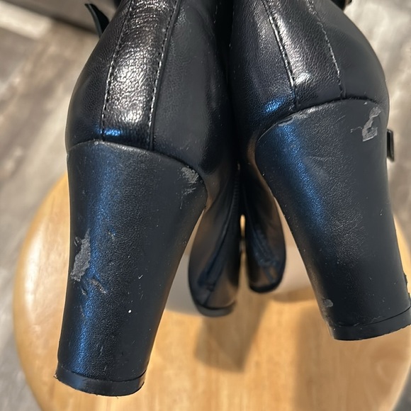 Tori.WeinanPeng Leopard adjustable Boots - Picture 8 of 8